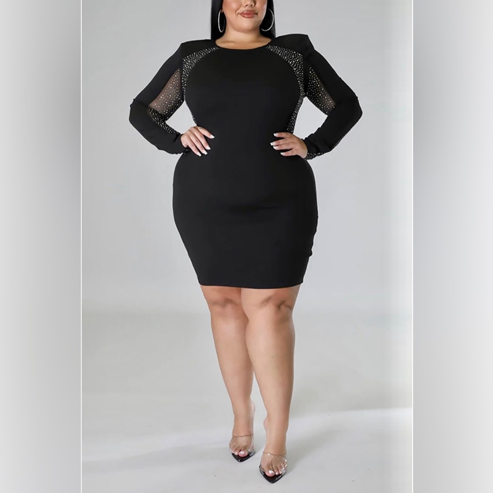 Starry Nights Party Dress - Plus+